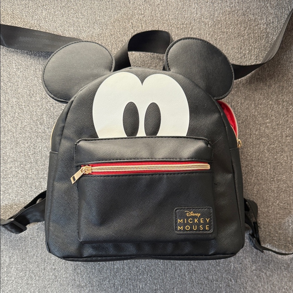 Disney Mickey Mouse Black and White Backpack
